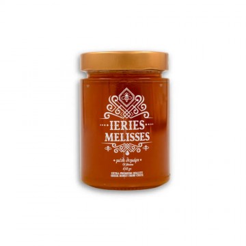 Μέλι Θυμάρι βότανα & κωνοφόρα δένδρα 450g – IERIES MELISSES – Κρήτη